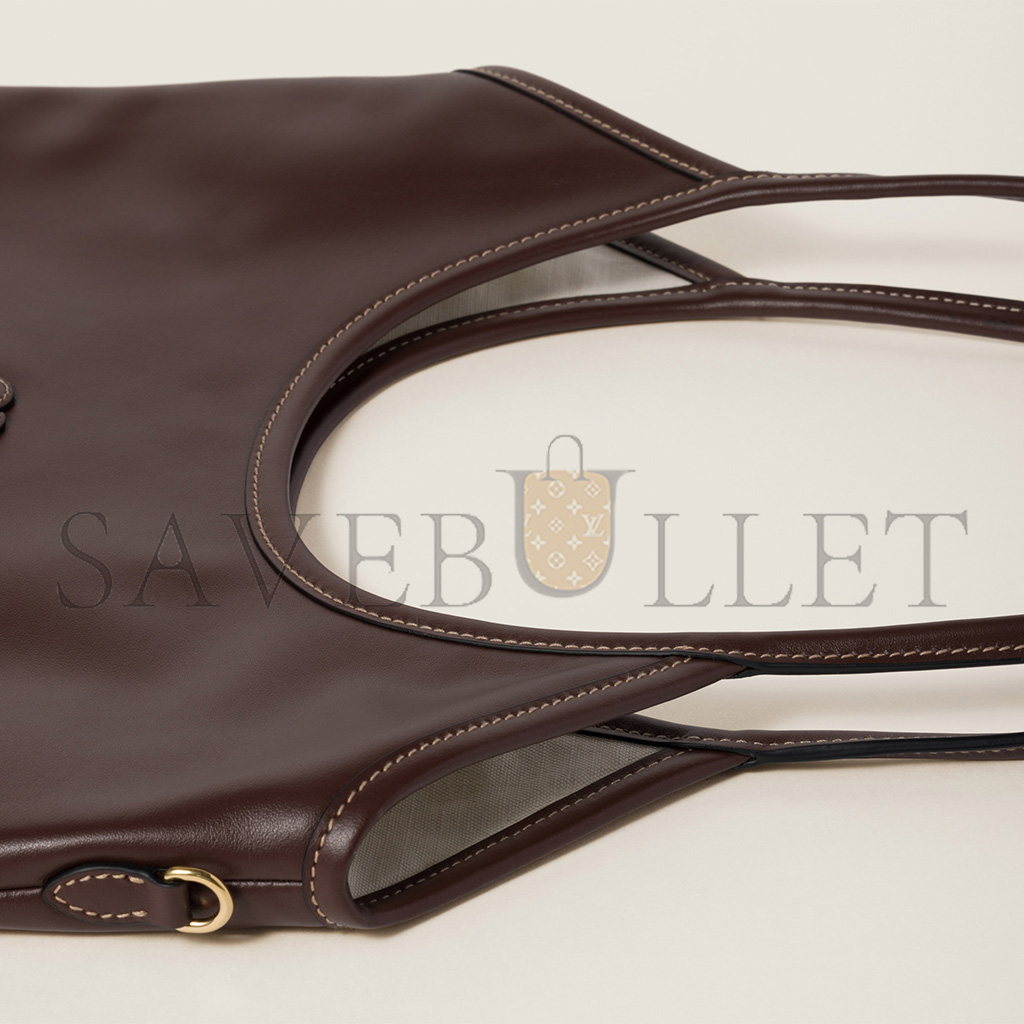 MIU MIU IVY LEATHER BAG 5BG231 (40*35cm) MIU MIU IVY LEATHER BAG 5BG231 (40*35cm)